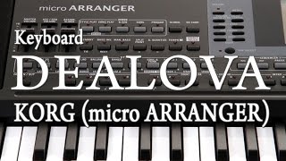 Keyboard  Dealova  Korg Micro Arranger [upl. by Deb]