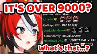 Chat Was Devastated That Bae Doesnt Know The OVER 9000 Meme [upl. by Lanahtan523]