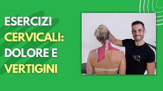 Cervicale esercizi per DOLORE e VERTIGINI sessione completa 12 min [upl. by Grazia406]