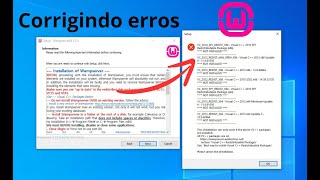 Como corrigir erro de instalação do wampserver [upl. by Anyah]