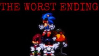 sonic exe spirits of hell all deaths and worst ending leocameraman sonicexe sonic edit video [upl. by Capriola825]