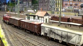 Modellbahn H0 Realistik Rangier und Güterzugverkehr in EschwegeWest [upl. by Carolle]