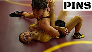 Top 5 Wrestling Moves PINS [upl. by Aeriell]