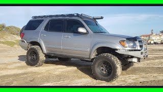 Lifted Sequoia on 35s  In Depth Walk Around [upl. by Roberson85]