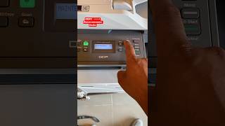 HOW TO ENTER MAINTENANCE MODE ON BROTHER DCPL3551 CDW technology shorts printer howto [upl. by Aonehc]