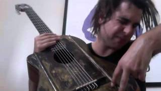 Flamenco tap dancing effect on your guitar Incredible [upl. by Nylidnarb]