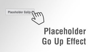 Arabic Tutorials  Create Placeholder Go Up Effect On Input Field [upl. by Portugal]