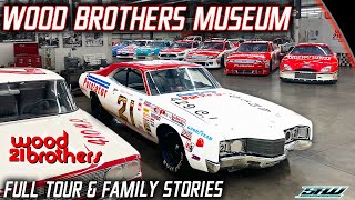 Wood Brothers Racing Museum Full Tour Legendary NASCAR Family History With Eddie and Len Wood [upl. by Nilyahs]