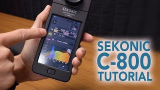 Sekonic C800 Spectrometer Tutorial [upl. by Dez]