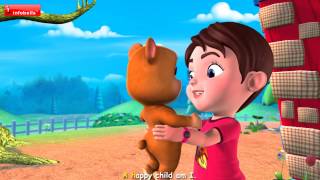 A Happy child  School Rhymes 3D Animated Rhymes for Kids [upl. by Orimar]