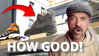 I thought these sold out Air Jordan 4 Wet Cement sitting in London [upl. by Yntrok]