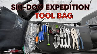 SkiDoo Expedition Tool Kit What Im carrying in my sled for snowmobile and gear repairs [upl. by Ayital]