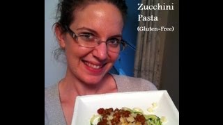 Recipe Zucchini Spaghetti Gluten Free Low Carb Paleo [upl. by Crofoot959]