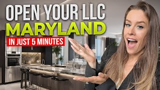 How To Start An LLC In Maryland In Just 5 Minutes  Step By Step Easy Guide  TeachTV [upl. by Alekin771]