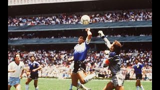 Argentina 2  Inglaterra 1  Mundial México 1986  Partido completo [upl. by Unders]