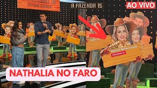 A FAZENDA 15  NA HORA DO FARO AO VIVO NATHALIA DETONA RACHEL E FALA SOBRE O FUTUROS DOS CRIAS [upl. by Kuebbing]