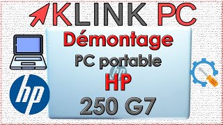 Comment démonter un PC portable HP 250 G7 [upl. by Donadee954]