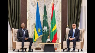 What Happens When President Kagame Meets Mauritania [upl. by Tillfourd]