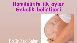 Hamilelikte ilk aylar hamilelik belirtileri [upl. by Ardme]