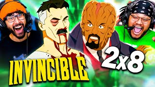 INVINCIBLE SEASON 2 Episode 8 REACTION 2x8 Finale Breakdown amp Review  Omni Man [upl. by Esilec]