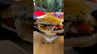 Choripan Sandwich🔥🌿 chimichurri choripan easyrecipe recipe foodshorts bbq [upl. by Eramat]