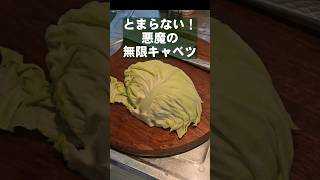 キャベツが一番旨い食い方。悪魔の無限キャベツ。 ご飯泥棒 [upl. by Porte]