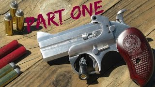 Part 1 BOND ARMS SNAKE SLAYER DERRINGER 45410 PISTOL SHOTGUN [upl. by Nnayelhsa]