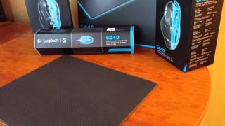 Logitech G440 Gaming Mouse Pad Hard 4K Unboxing [upl. by Maddie]