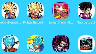 Dragon HeroesFighter Battle 2Saiyan DragonZ POCKET REMAKEDRAGON BALLGalaxy Champions [upl. by Norb640]