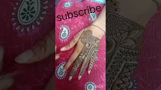 unique backhand mehndi design😍😍 [upl. by Shurlock]