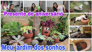 Dia das plantas fiz mudas comprinhas do xandy leite vegano [upl. by Tsai]