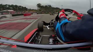 Onboard lap at Karting Genk in X30 senior [upl. by Yerg]