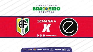 Campeonato Brasileiro  Apodi x Yeesco  Semana 4  Ao vivo [upl. by Neehar]