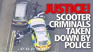 Dont mess with London police Scooter takedowns 2020 [upl. by Yrocej250]