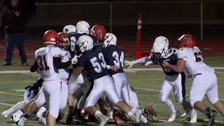 November 9th 2018  Tanner Football Woburn Bulls vs Peabody High [upl. by Wardieu]