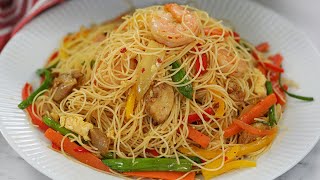 PERFECT SINGAPORE NOODLES  BETTER THAN TAKEOUT [upl. by Sandberg583]