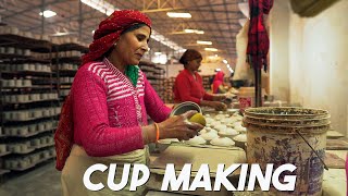 Khurja CUP Making  RK Potteries Khurja  7060122023 [upl. by Wehttan]