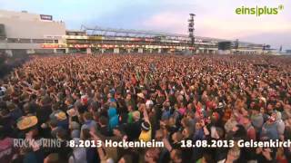 Volbeat  Guitar Gangster and Cabillac Blood Rock Am Ring 2013 HD [upl. by Manton]