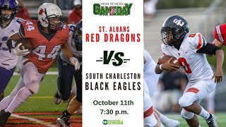 High School Football on Gameday St Albans vs South Charleston [upl. by Assi]