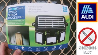 sensor solar light aldi [upl. by Stefania]