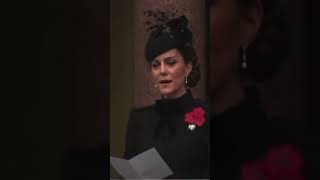 PrincessofWales sings Hymn during Remembrance Sunday Parade shorts [upl. by August]