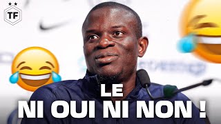 La MASTERCLASS de Ngolo Kanté en Conférence TROP FORT😂  La quotidienne 1606 [upl. by Aderfla]