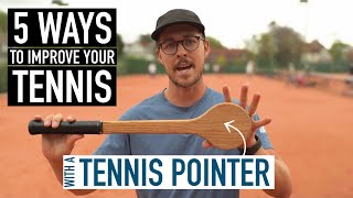 5 Ways To Improve Your Tennis With a Tennis Pointer [upl. by Aecila]