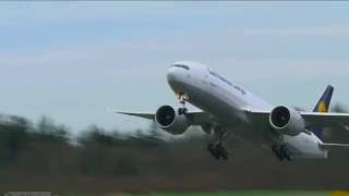 Pilotseyetv  Austrian Boeing 777 Approach Landing and Taxi to Gate  Narita [upl. by Yspyg434]