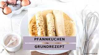 Pfannkuchen Grundrezept [upl. by Damha]