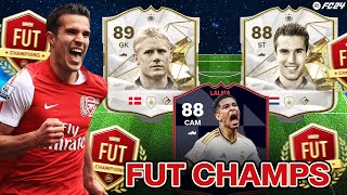 FUTChamps w 88 Robin van Persie amp 89 Schmeichel ❤️💯  FC 24 Ultimate Team [upl. by Eidarb]