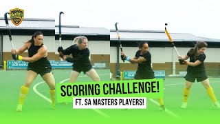 Field Hockey Scoring Challenge Ft SA Masters Team [upl. by Wendelin]