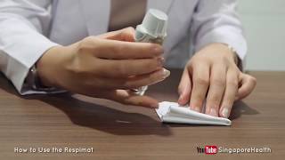 Asthma Inhalers How to use a Respimat [upl. by Keir]