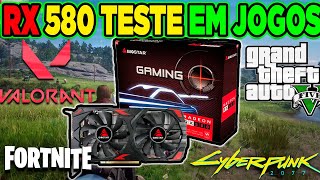 RX 580  RYZEN 5 5600G TESTE EM JOGOS 2024 RX 580 2048SP TESTE JOGOS É UM BOM COMBO A RX 580 [upl. by Eedebez952]