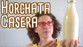 CÓMO HACER HORCHATA DE CHUFA [upl. by Everard]